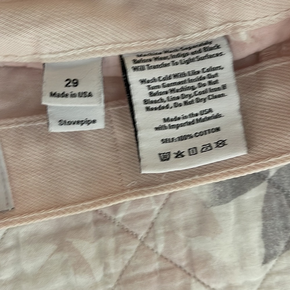 PROENZA SCHOULER LIGHT PINK DENIM SIZE 29, BRAND NEW - Picture 5 of 8